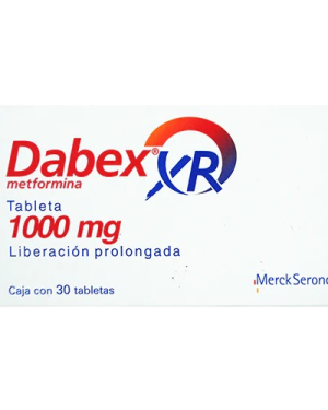 Diabex XR (Metformina) 1000mg c30 tabs