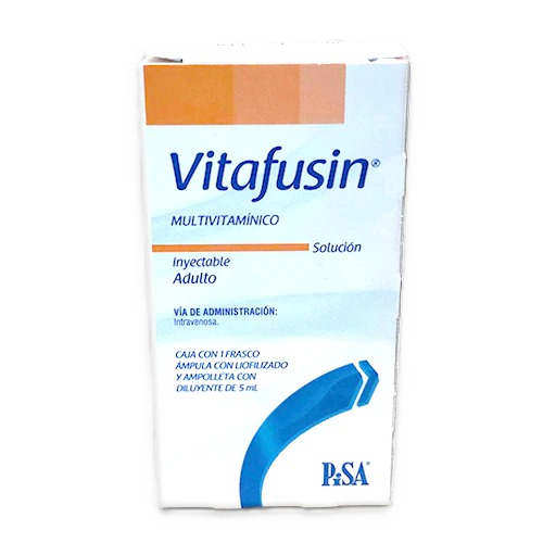 Vitafusin (Multivitaminico) Adulto Solución Inyectable 5ml