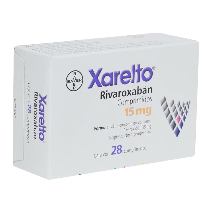 Xarelto (rivaroxaban) 15mg c/28 tabs